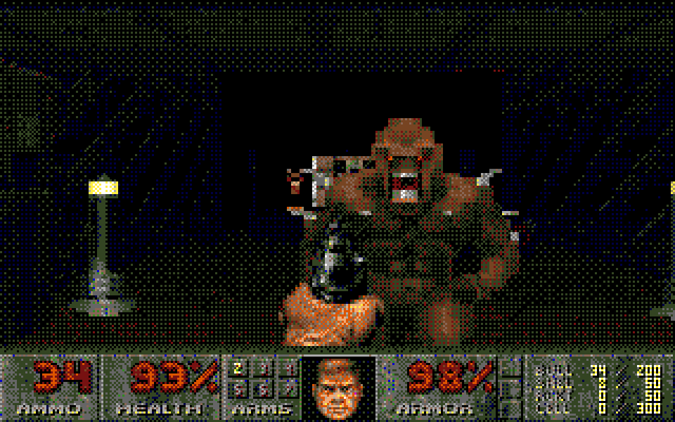 STDoom atari screenshot